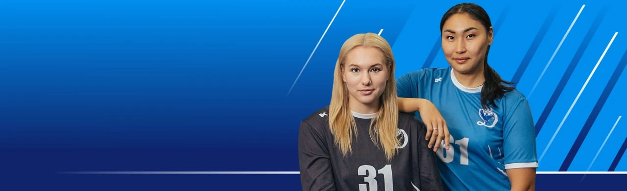 Постер Чемпионат России по гандболу OLIMPBET - Суперлига, женщины. Сезон 2025-2026 в Волгограде