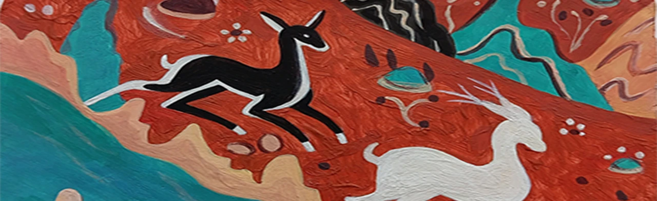 Постер Фрески Шёлкового пути. Мастер-класс в Волгограде