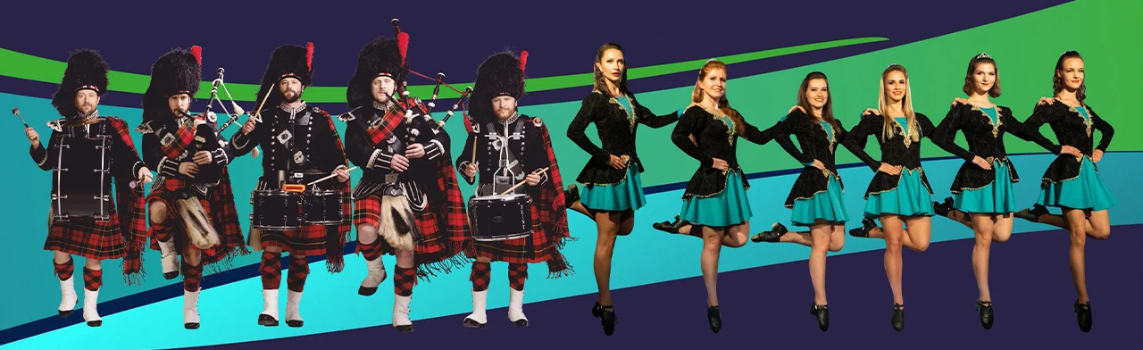 Постер Ирландское шоу City Pipes