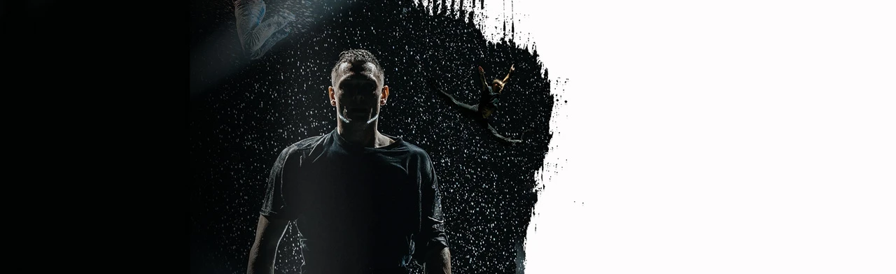 Постер Шоу под дождем