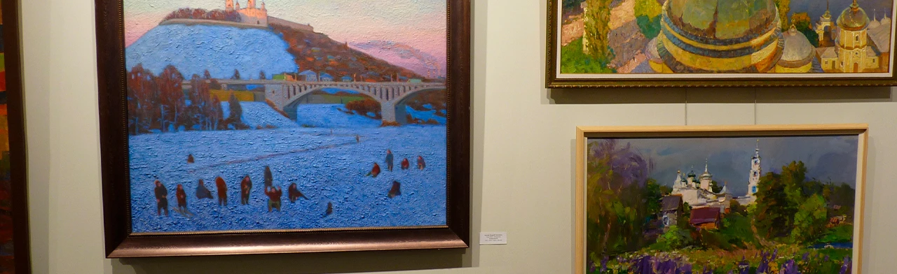 Постер Художники земли Владимирской. Выставка в Йошкар-Оле