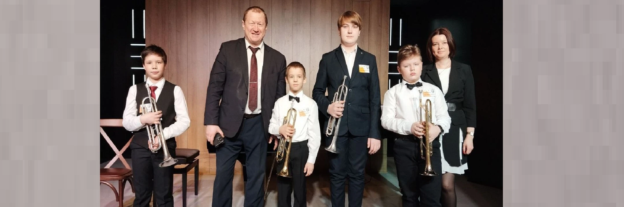 Постер Музыкальный вечер в классе трубы