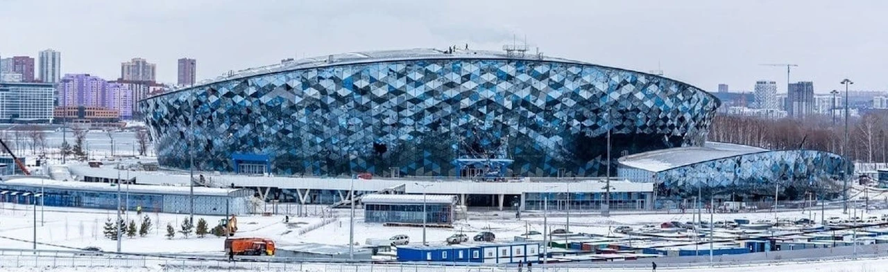 Постер Ледовый дворец спорта Сибирь-Арена (г. Новосибирск)