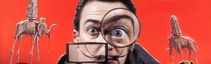 Постер Тайны Сальвадора Дали в Москве