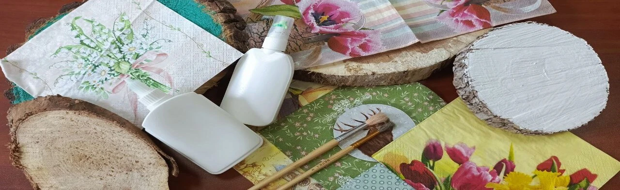 Постер Час искусства "Творческая вселенная декупажа" в Оренбурге