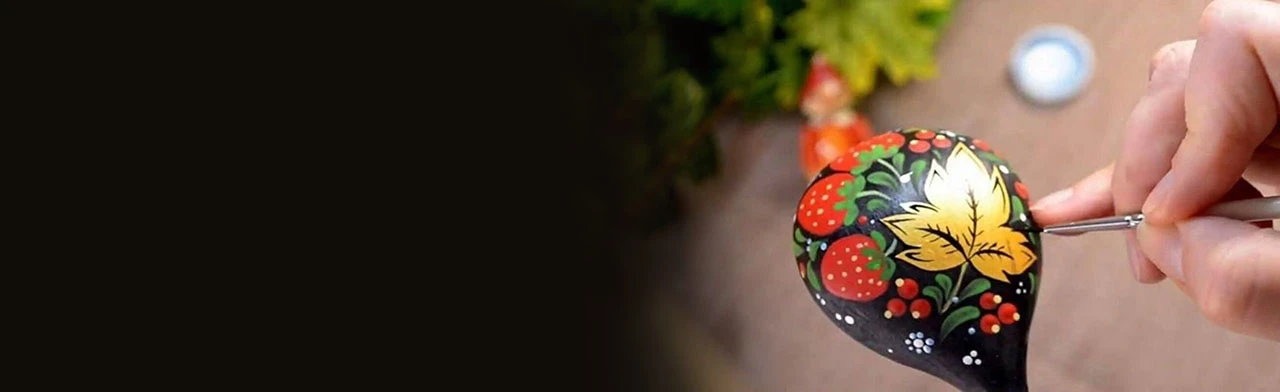 Постер Хохлома. Мастер-класс по росписи деревянных ложек в Ростове-на-Дону