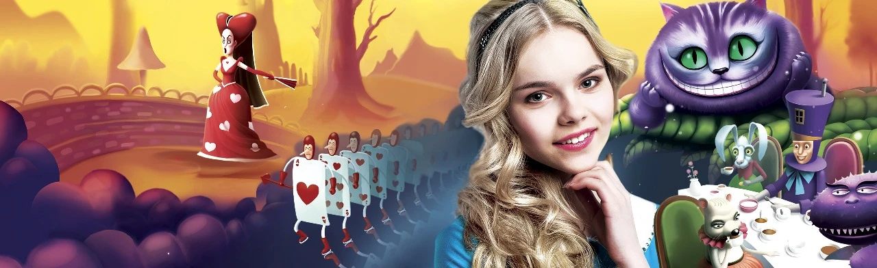 Постер Алиса в стране чудес .Ледовое шоу в Ростове-на-Дону