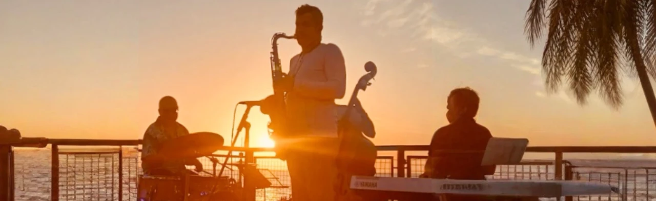 Постер Джаз на закате