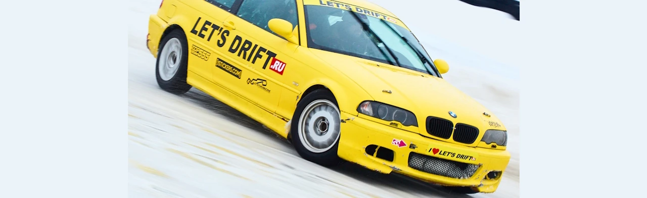Постер Чемпионат Санкт-Петербурга по дрифту WINTER LET`S DRIFT 2025-2026 в Санкт-Петербурге