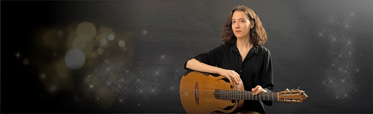 Постер Симфония чувств на крыше Невского — гитара — концерт — салонный вечер с фуршетом в музее в Санкт-Петербурге