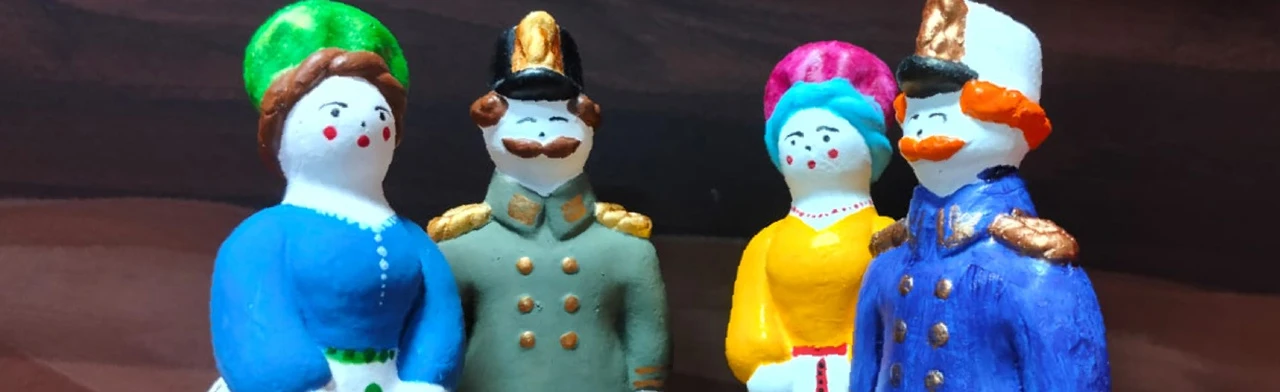 Постер Мастер-класс "Роспись Дымковской игрушки" в Санкт-Петербурге