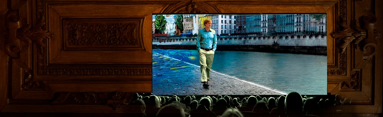 Постер Киносреды при свечах «Полночь в Париже» в Оранжерее