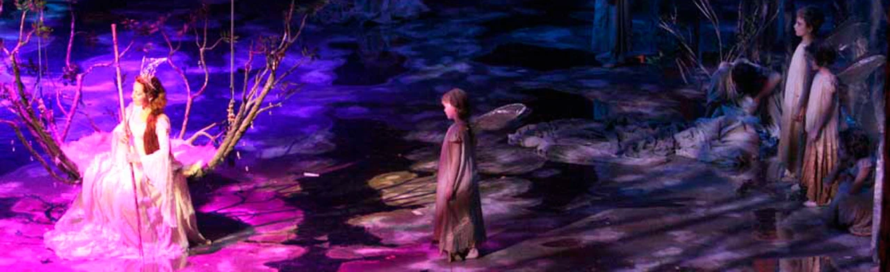 Постер Сон в летнюю ночь (опера Бенджамина Бриттена (полусценическое исполнение) в Санкт-Петербурге