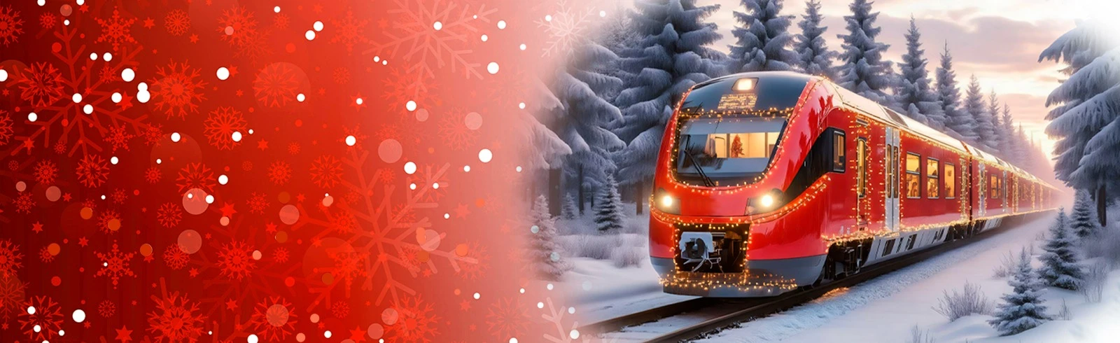 Постер Новогодний экспресс